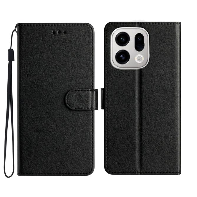 For Oppo Find X9 5G Wallet Case Leather Folio Phone Cover Magnetic Clasp
