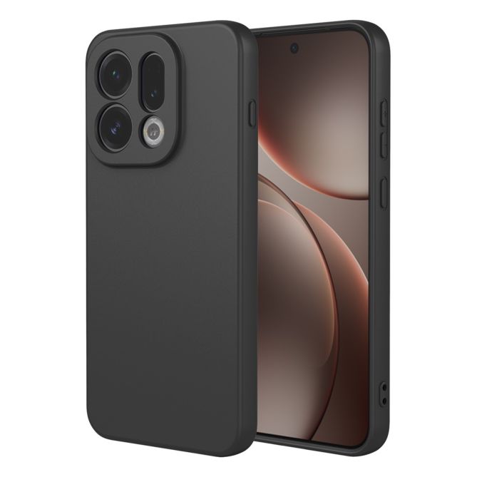 For Oppo Find X9 5G Case Liquid Silicone Feel Soft TPU Protective Phone Cover
