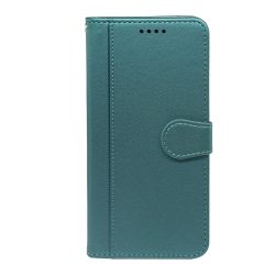 Housse Oppo Find X9 5G portefeuille simili cuir brossé et dragonne