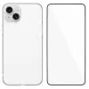 Coque iPhone 15 YJ Series transparente avec verre trempé
