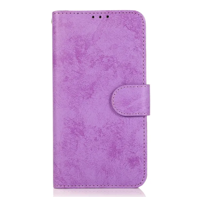 Housse magnétique détachable iPhone 15 effet cuir mat porte-cartes