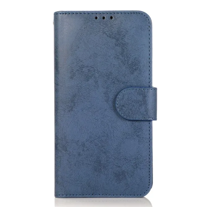 Housse magnétique détachable iPhone 15 effet cuir mat porte-cartes