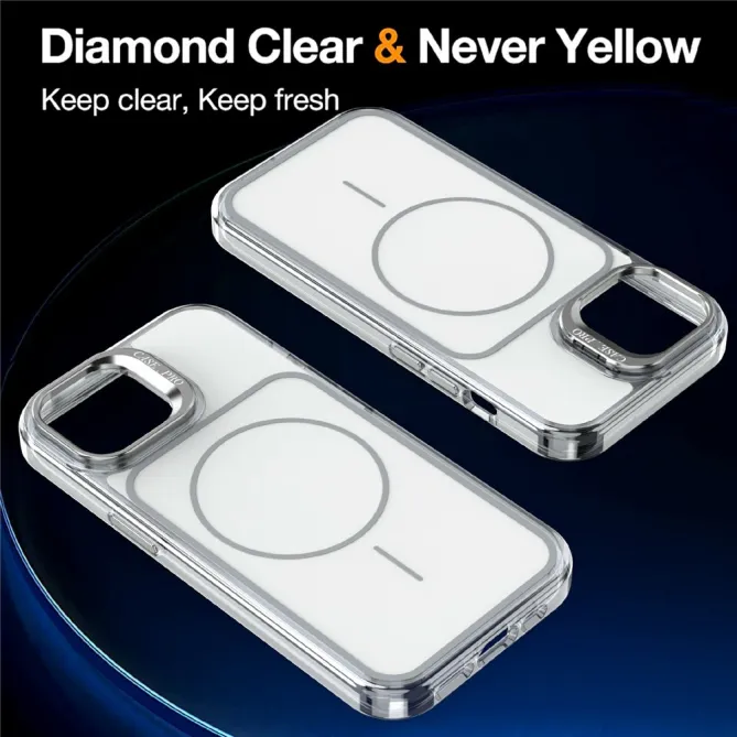 Coque iPhone 15 magnétique avec support caméra intégré