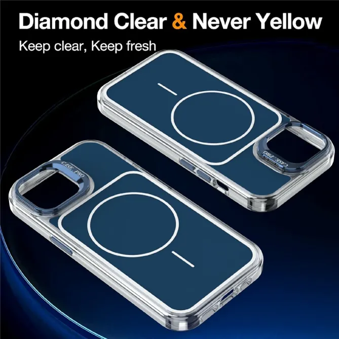 Coque iPhone 15 magnétique avec support caméra intégré