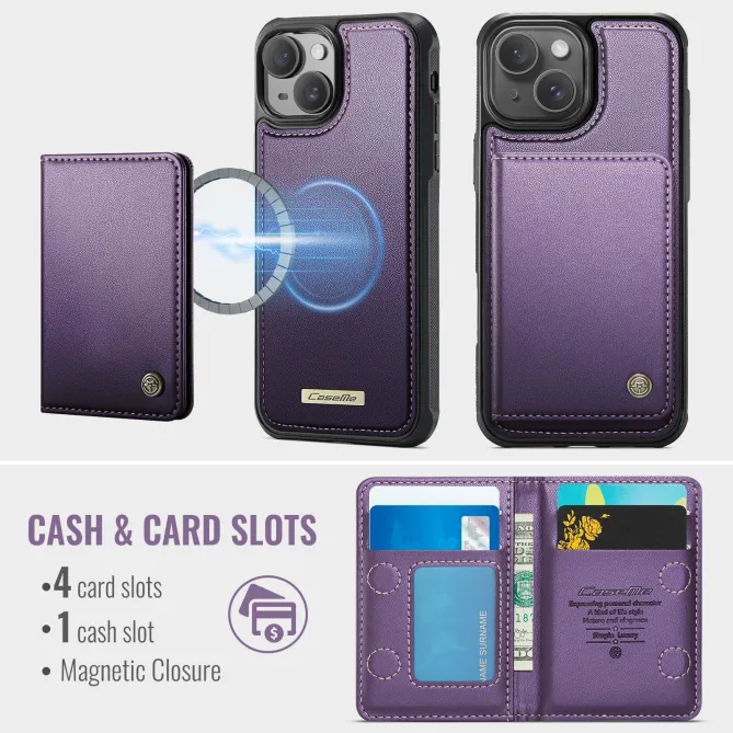 Coque iPhone 15 Porte-cartes détachable ME80 Series