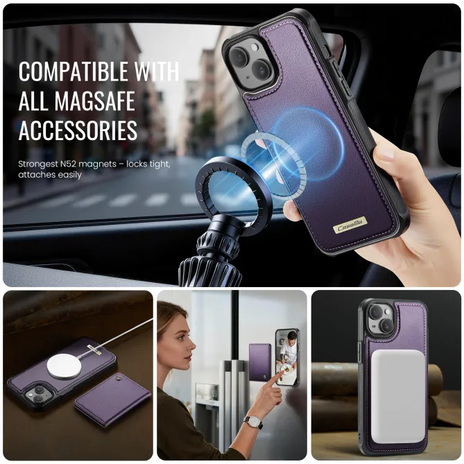 Coque iPhone 15 Porte-cartes détachable ME80 Series
