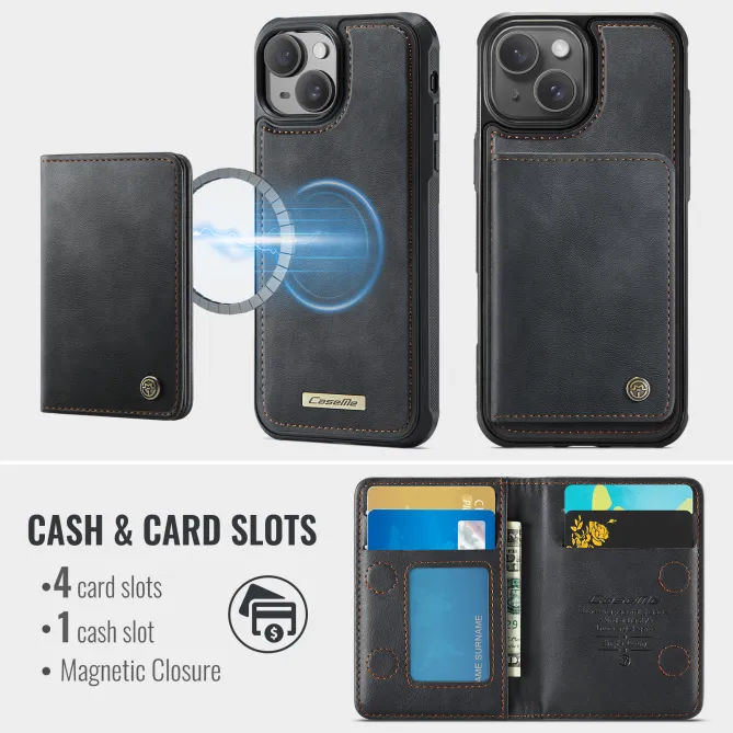 Coque iPhone 15 Porte-cartes détachable ME80 Series