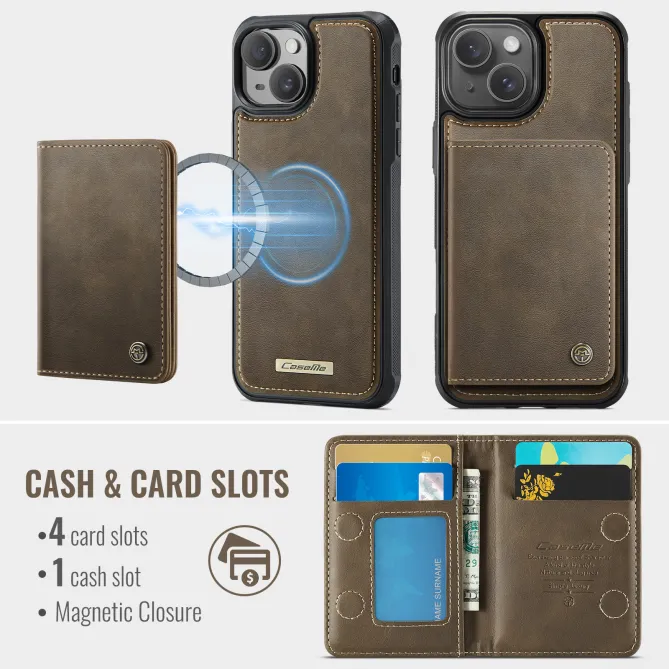 Coque iPhone 15 Porte-cartes détachable ME80 Series