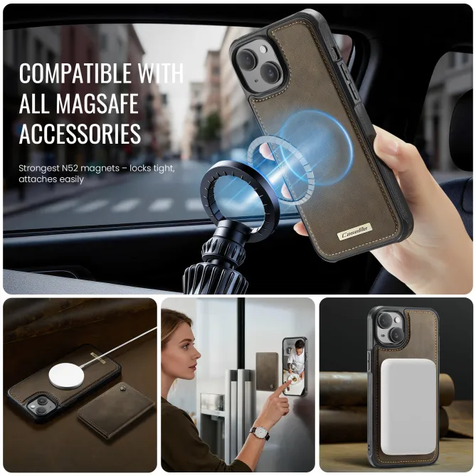 Coque iPhone 15 Porte-cartes détachable ME80 Series