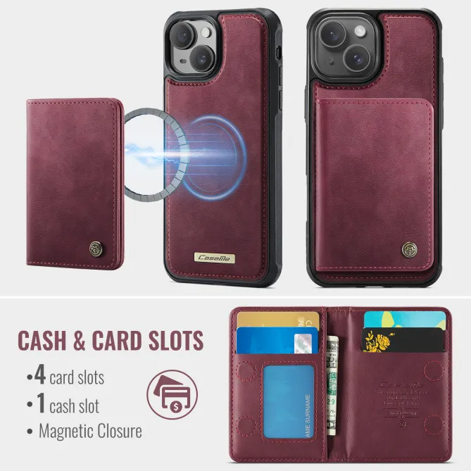 Coque iPhone 15 Porte-cartes détachable ME80 Series