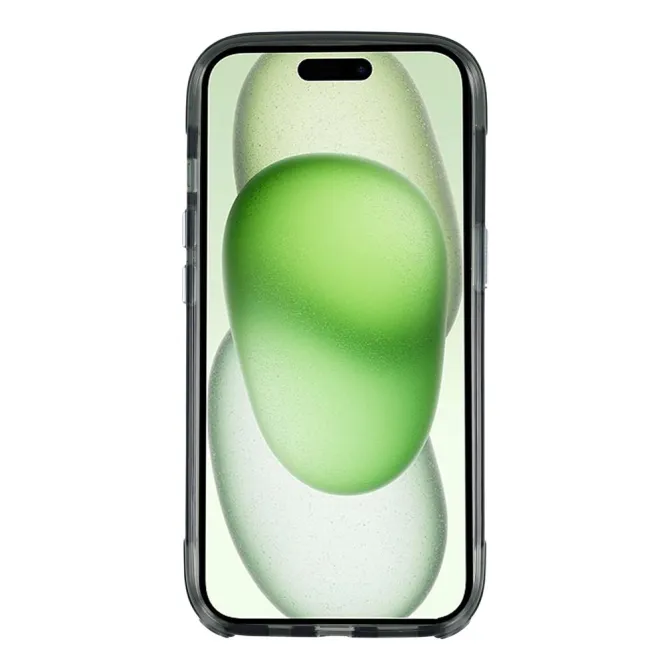 Coque iPhone 15 acrylique magnétique anti-jaunissement