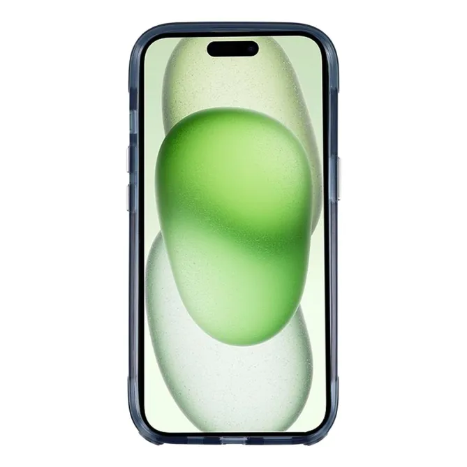 Coque iPhone 15 acrylique magnétique anti-jaunissement