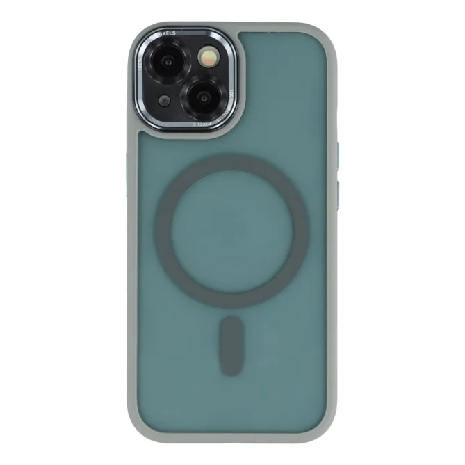 Coque iPhone 15 magnétique hybride TPU et acrylique
