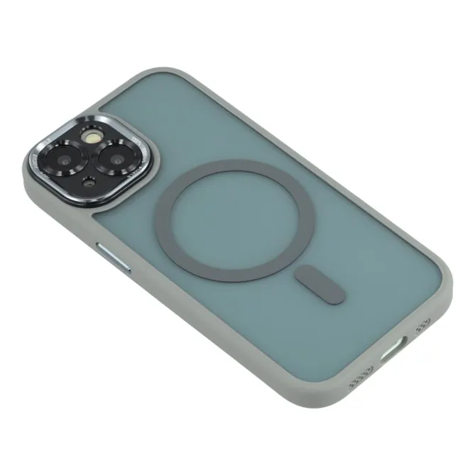 Coque iPhone 15 magnétique hybride TPU et acrylique