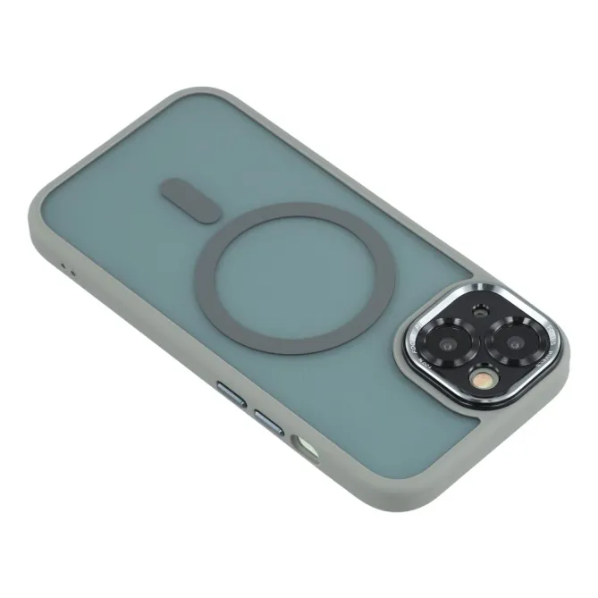 Coque iPhone 15 magnétique hybride TPU et acrylique