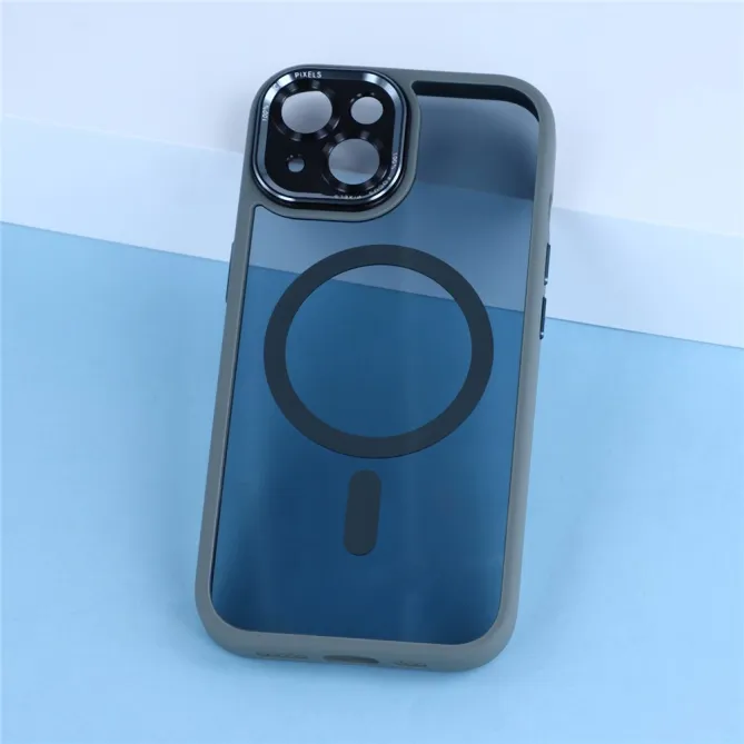 Coque iPhone 15 magnétique hybride TPU et acrylique