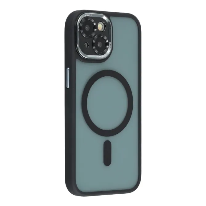Coque iPhone 15 magnétique hybride TPU et acrylique