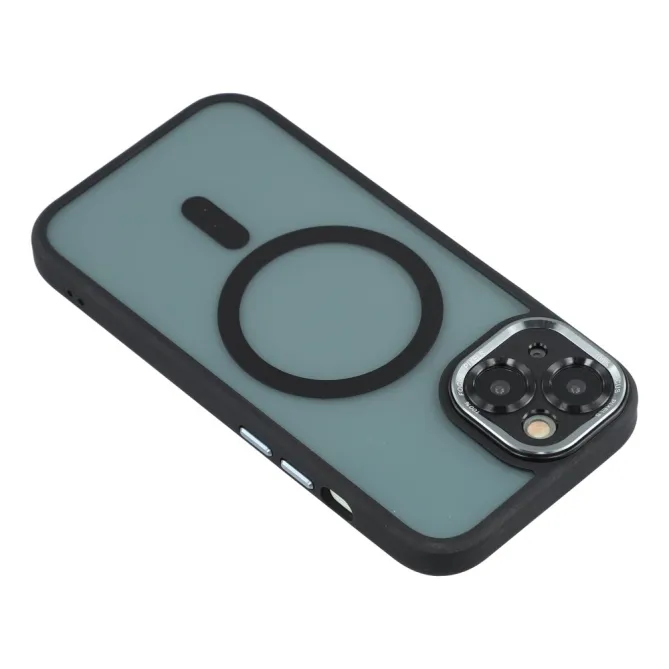 Coque iPhone 15 magnétique hybride TPU et acrylique