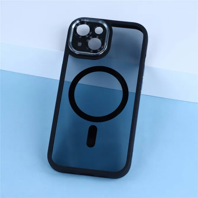 Coque iPhone 15 magnétique hybride TPU et acrylique