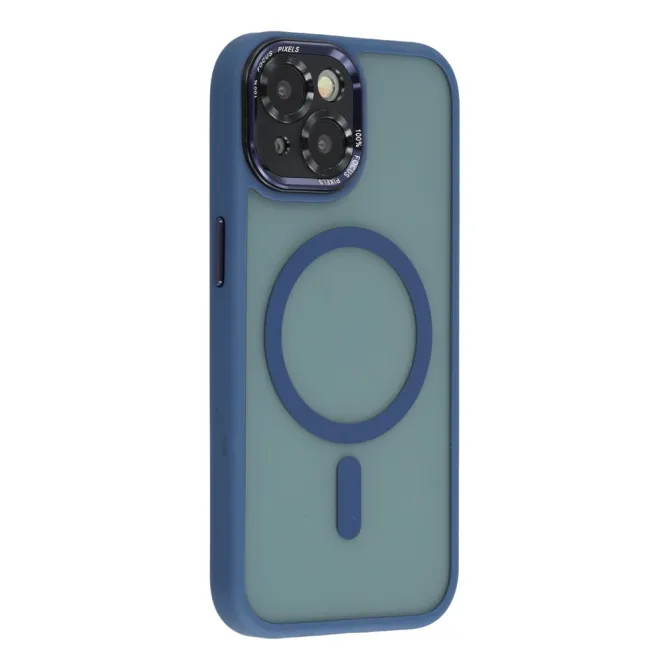 Coque iPhone 15 magnétique hybride TPU et acrylique