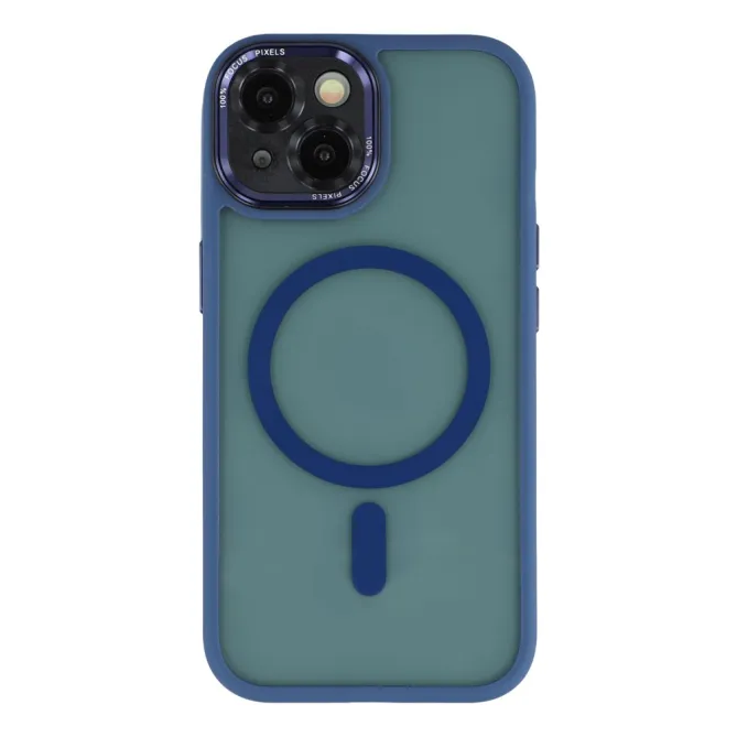 Coque iPhone 15 magnétique hybride TPU et acrylique