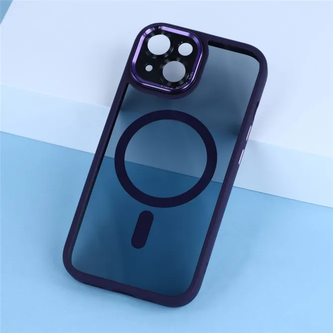Coque iPhone 15 magnétique hybride TPU et acrylique