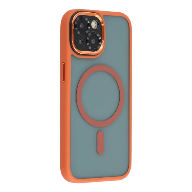 Coque iPhone 15 magnétique hybride TPU et acrylique