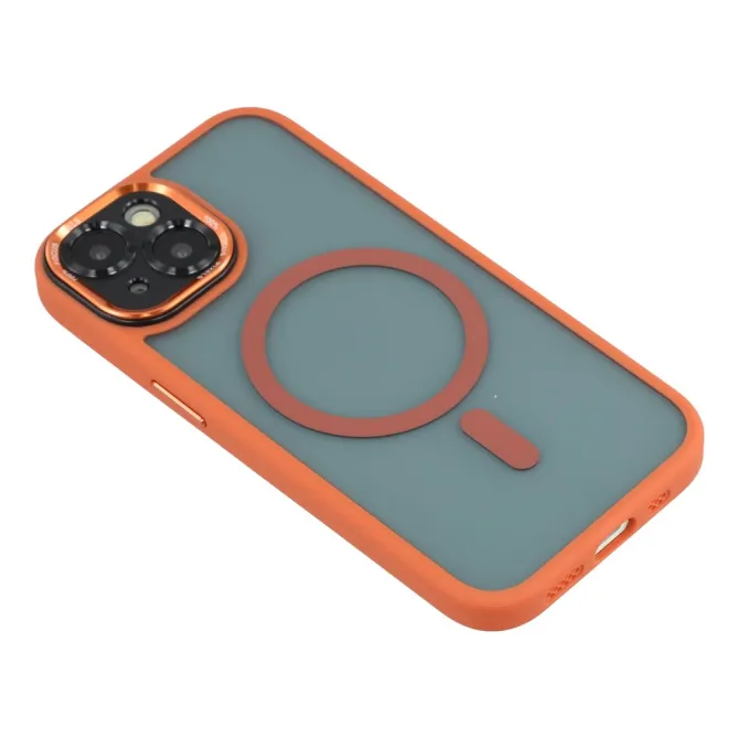 Coque iPhone 15 magnétique hybride TPU et acrylique