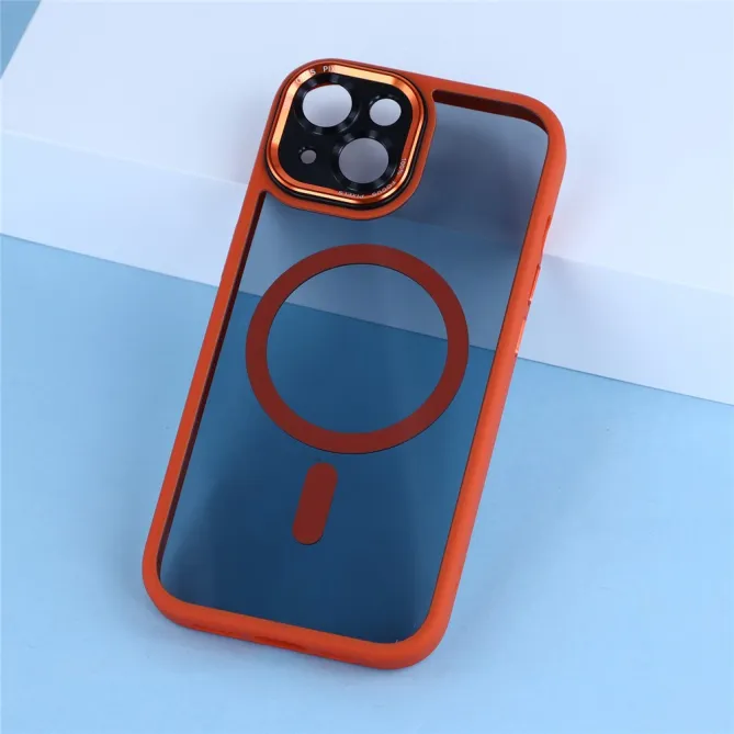 Coque iPhone 15 magnétique hybride TPU et acrylique