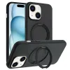 Coque iPhone 15 magnétique avec anneau rotatif support