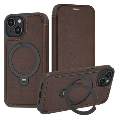 Étui iPhone 15 Capucine Fine Anneau Béquille