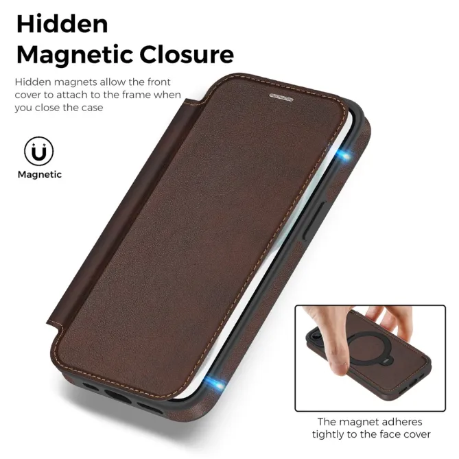 Étui iPhone 15 Capucine Fine Anneau Béquille