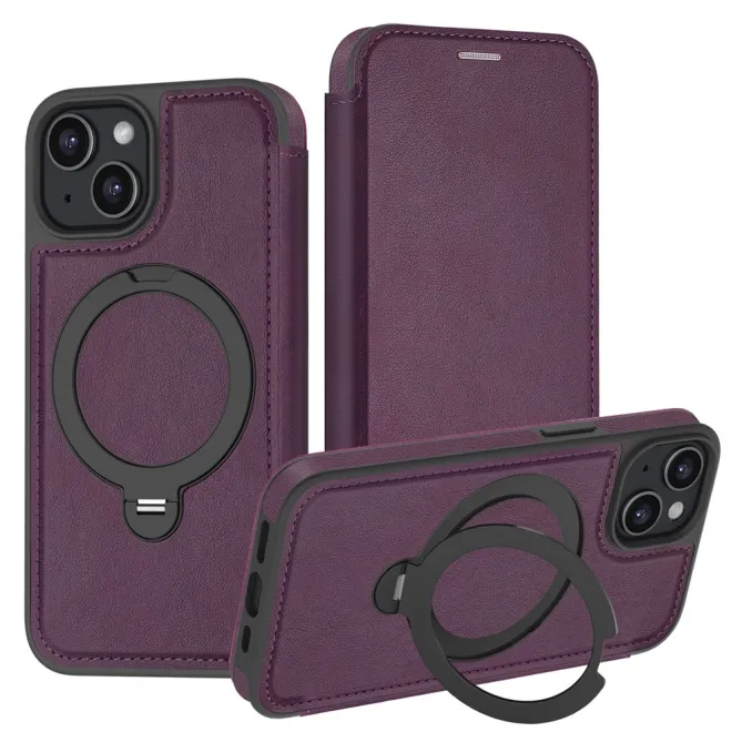 Étui iPhone 15 Capucine Fine Anneau Béquille
