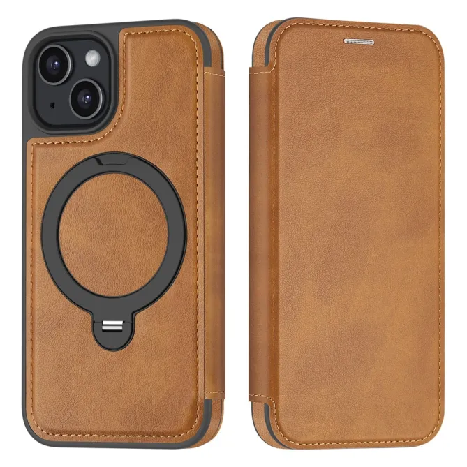 Étui iPhone 15 Capucine Fine Anneau Béquille