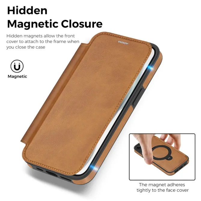 Étui iPhone 15 Capucine Fine Anneau Béquille