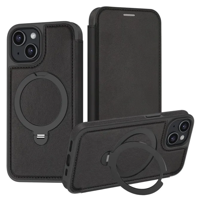Étui iPhone 15 Capucine Fine Anneau Béquille