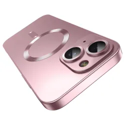 Coque iPhone 15 magnétique ultra fine avec protection caméra
