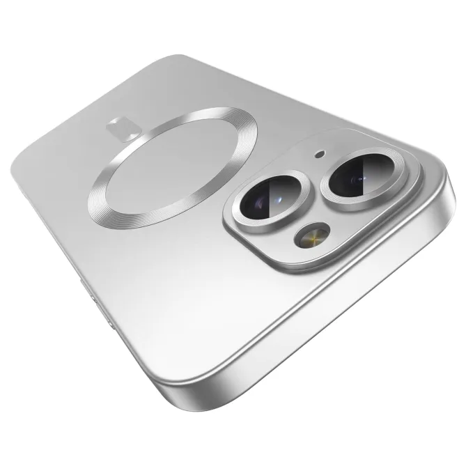 Coque iPhone 15 magnétique ultra fine avec protection caméra