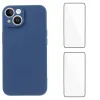 Coque iPhone 15 Série B1 avec 2 verres trempés