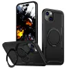 Coque iPhone 15 magnétique avec anneau rotatif amorti
