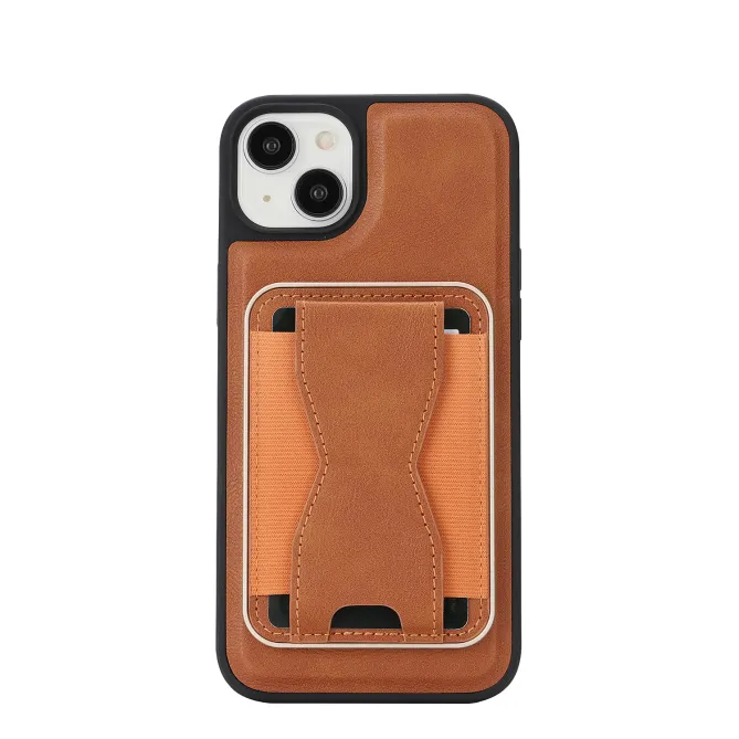 Coque iPhone 15 magnétique porte-cartes détachable avec support