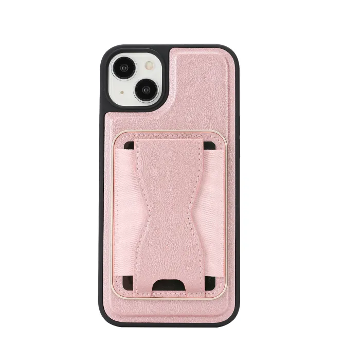 Coque iPhone 15 magnétique porte-cartes détachable avec support