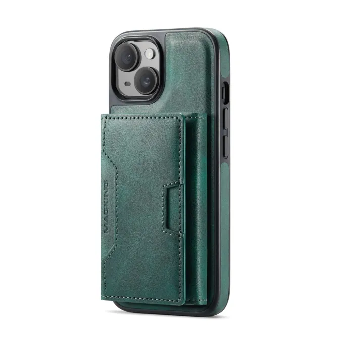 Coque iPhone 15 portefeuille magnétique détachable K4 Series