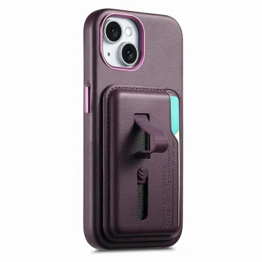 Coque iPhone 15 porte-cartes détachable