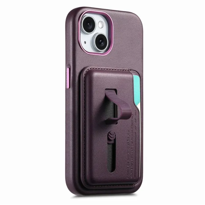 Coque iPhone 15 porte-cartes détachable