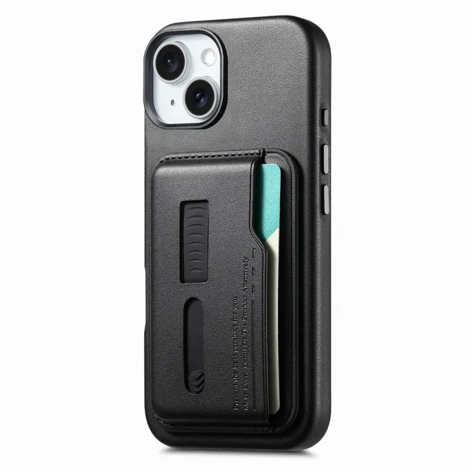 Coque iPhone 15 porte-cartes détachable