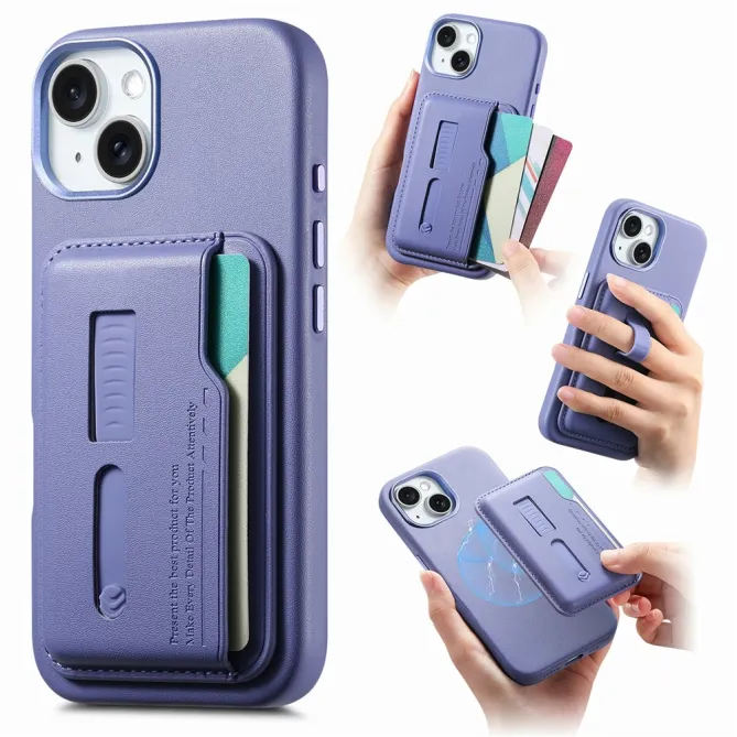 Coque iPhone 15 porte-cartes détachable