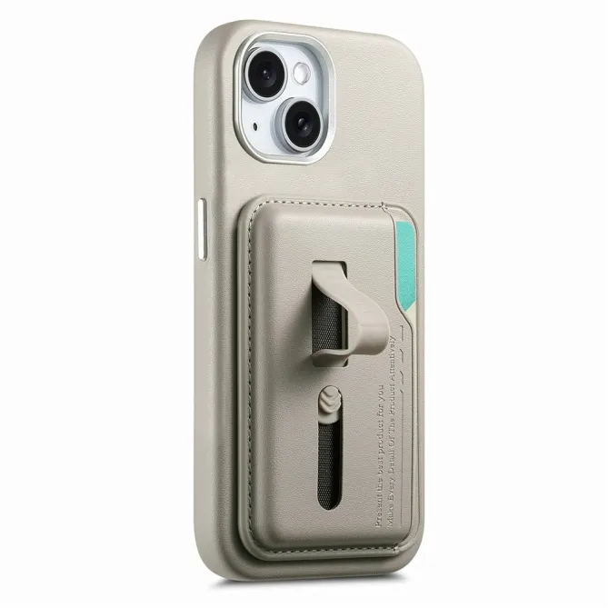 Coque iPhone 15 porte-cartes détachable