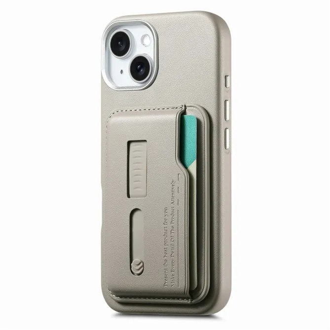Coque iPhone 15 porte-cartes détachable