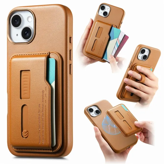 Coque iPhone 15 porte-cartes détachable